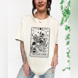 Comfort Colors Plant Lover Tarot Card Shirt